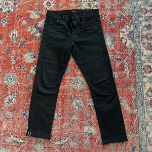 Uniqlo Black Selvedge Denim - Slim Taper - 33/32